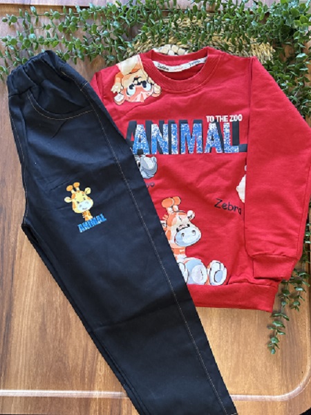20 ست بلوز شلوار animal - Image 1